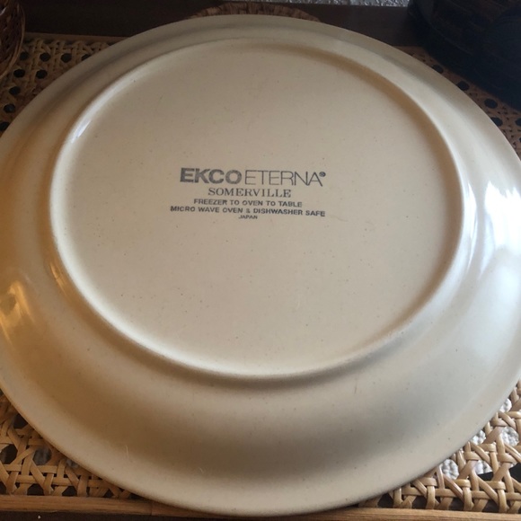 Vintage Eko Eterna Somerville Speckled Ceramic Dinner Plate - Picture 8 of 8